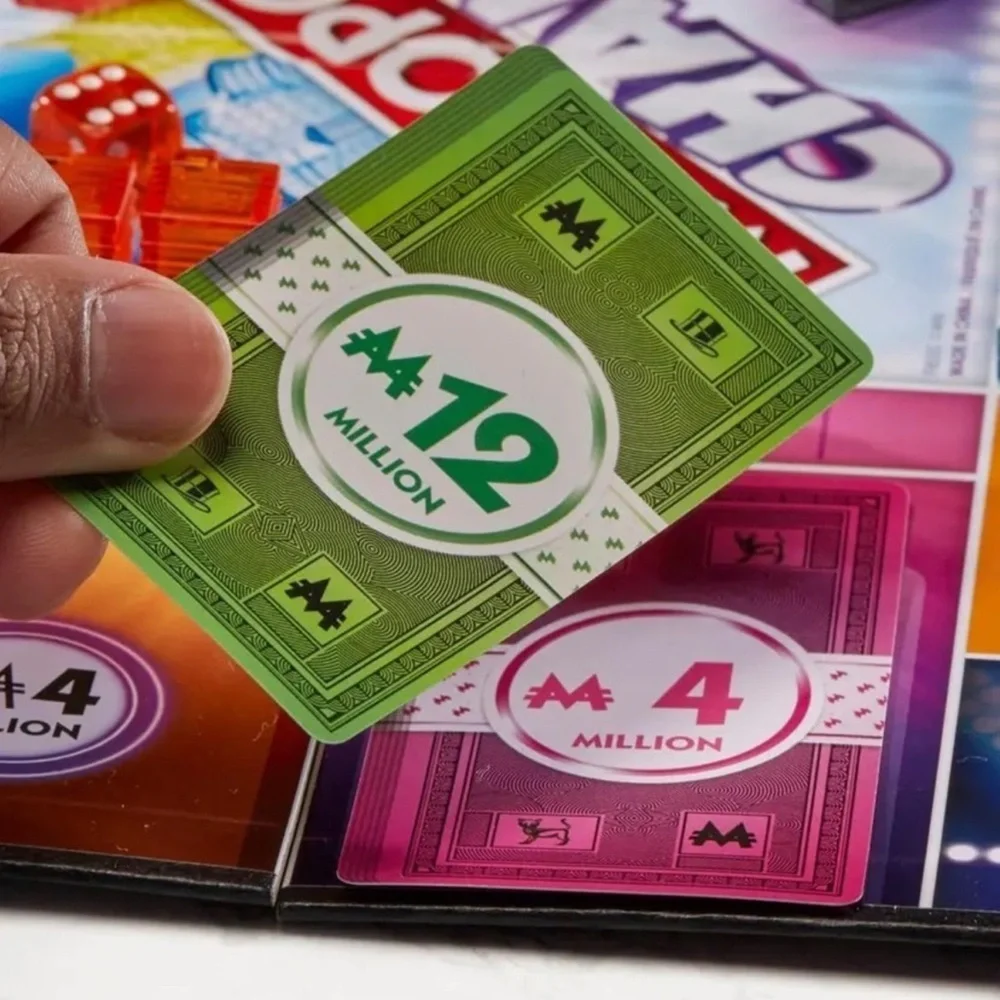 Monopoly Chance Board Game | Fast-Paced Property Trading Game| for 4 Players
